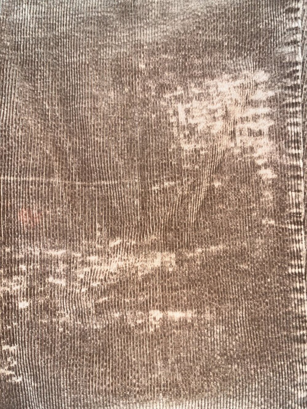 Y2K TUNNEL VISION MELODY BROWN CORDUROY HIPPIE FLARE FLOWER POCKET JEANS - L - Picture 7 of 15